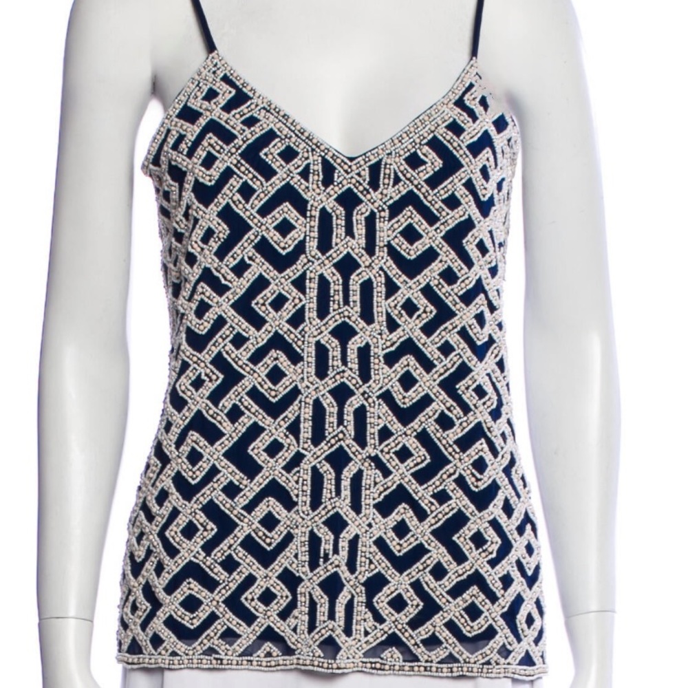 Gorgeous Parker Silk Beaded top